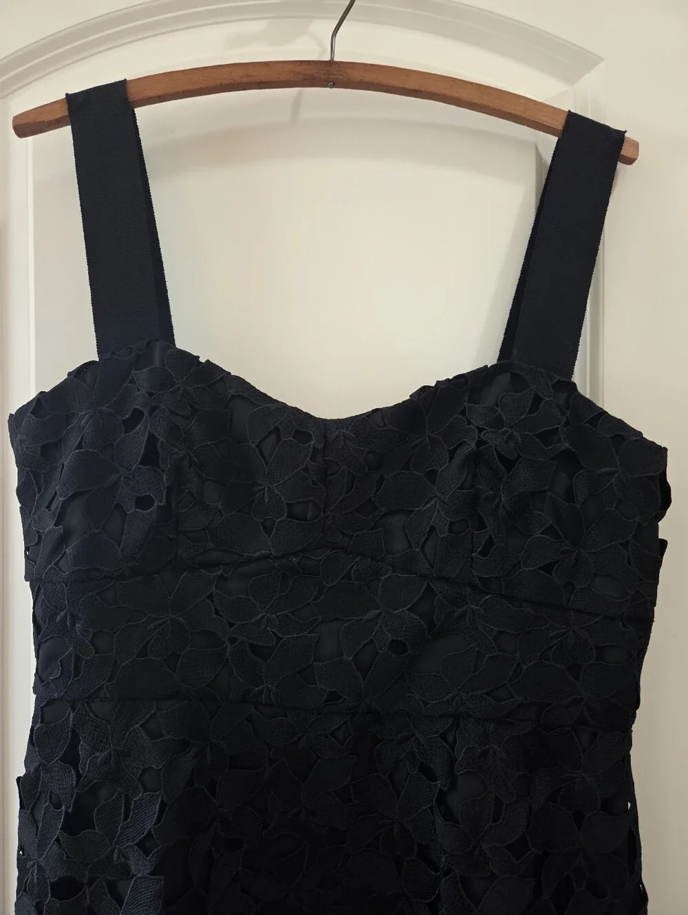 J. Crew Black Lace Dress